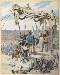 Richelieu Antes da Batalha, c. 1900.