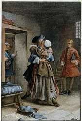 Visita ao hospital - em "Histoire de Manon Lescaut et du chevalier Des Grieux" de L