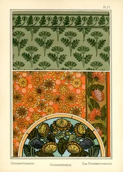 O Crisântemo (cor litho)