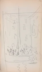 Sketchbook italiano: Barco com figuras (página 172)