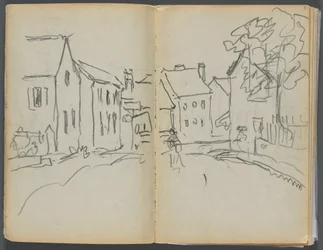 Sketchbook- The Granite Shore Hotel, Rockport, página 004  5: Cena de rua
