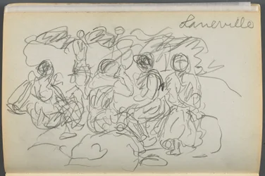 Sketchbook- The Granite Shore Hotel, Rockport, página 062: "Laneville"