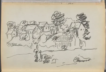 Sketchbook- The Granite Shore Hotel, Rockport, página 168: Casas