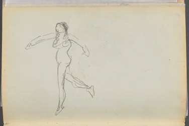 Sketchbook- The Granite Shore Hotel, Rockport, página 170: Nu feminino