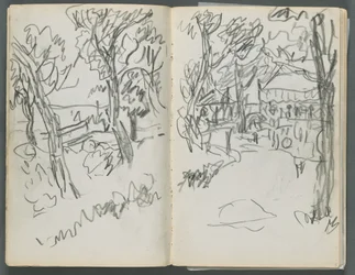 Sketchbook, The Dells, N° 127, página 004 e 5: Paisagem