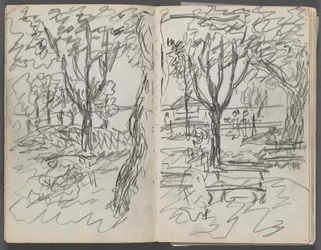 Sketchbook, The Dells, N° 127, página 008  9: Paisagem