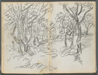 Sketchbook, The Dells, N° 127, página 064  65: Paisagem