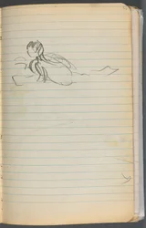 Sketchbook, página 072: Figura a nadar