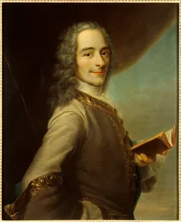 Retrato de François Marie Arouet de Voltaire