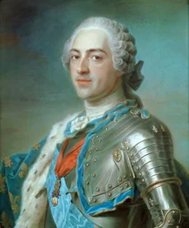 Retrato do rei Luís XV de França 1710-1774, c. 1748