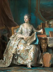 Retrato da marquesa de Pompadour 1721-1764