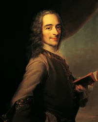 Retrato de Voltaire