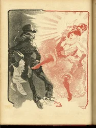 Ilustração de Maurice Radiguet (1866-1941) em Le Rire