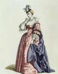 Isabella em 1600, por Maurice Sand (1823-1889)
