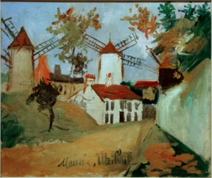 Os três moinhos de Montmartre