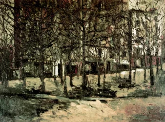 Praça em Montmartre