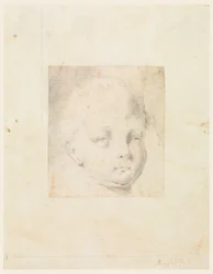 Desenho, Estudo: Cabeça de um rapaz, 1810-34