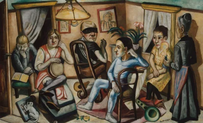 Antes do Baile de Mascaramento, 1922.