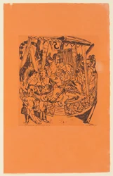 Tafel 7 der Serie: Jahrmarkt