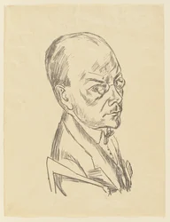 Retrato de Georg Swarzenski