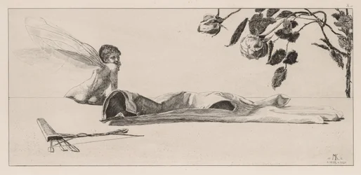 A Glove: Amor, 1880. 
