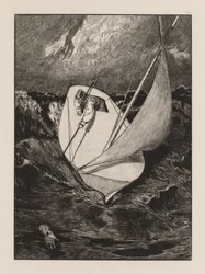 Uma luva: O resgate, 1880.