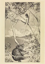 Urso e elfo (Intermezzi, opus IV, folha 1)