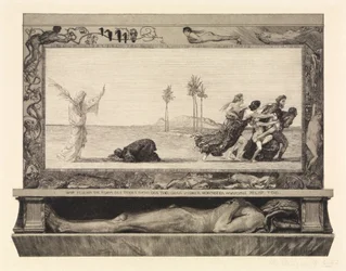 A morte como Salvador (Sobre a morte, primeira parte, opus XI, estampa 10)