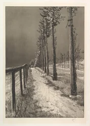 A estrada, da série Quatro paisagens