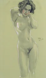Nu feminino