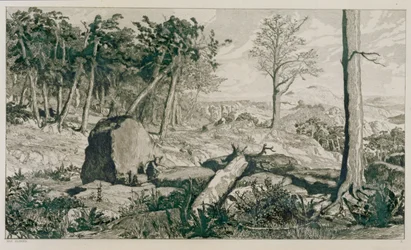 Paisagem com árvores