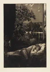 Noite (Felicidade) (Um amor, opus X, prancha 5)