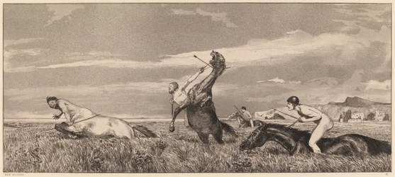 Centauro perseguido