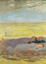 Descanse no vôo para o Egito, 1912