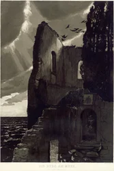 O castelo à beira-mar