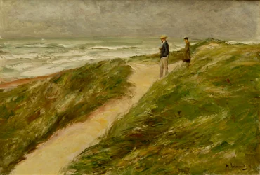Na duna perto de Katwijk