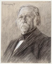 Retrato de Theodor Fontane
