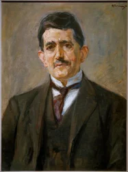 Retrato do editor Bruno Cassirer