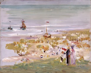 A praia, Scheveningen, 1900