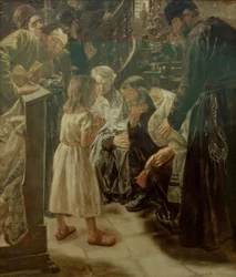 Jesus de doze anos no templo
