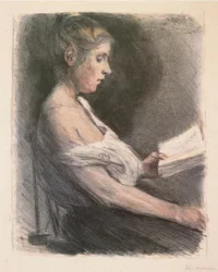Menina lendo
