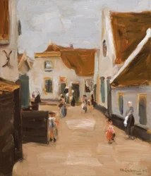M.Liebermann, rua da vila em Noordwijk