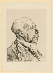 Retrato do professor Adolph Goldschmidt