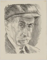 Autorretrato com boné