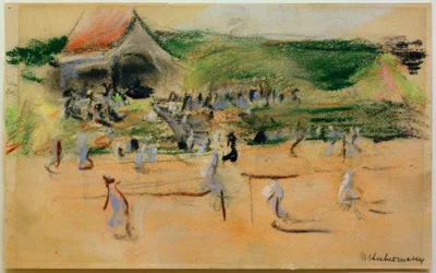Praça de tênis em Noordwijk