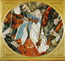 O quarteto Klingler (pintura sobre tela)