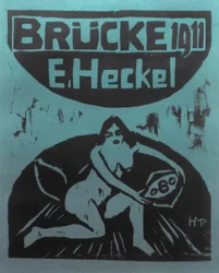 6. Pasta anual da K.G. Brücke para o ano de 1911 para Heckel