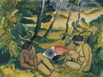 Os banhistas, 1912