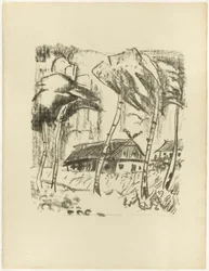 Homestead Behind Birch Trees, de The Samland Ode