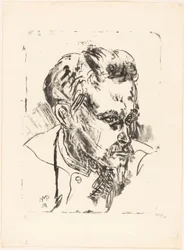 Retrato de Erich Heckel I
